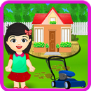 cô bé dọn dẹp nhà cửa APK