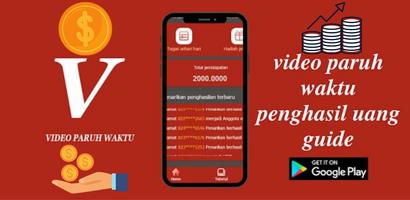 Video Paruh Waktu Penghasil Uang Apk Tips Affiche