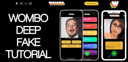 Wombo ai app : make you photo sings Walkthrough पोस्टर