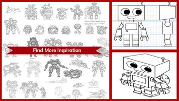Desenho de Robô Passo a Passo imagem de tela 1