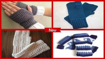 Easy Crochet Fingerless Gloves পোস্টার