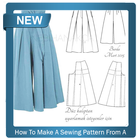 How To Make A Sewing Pattern From A Picture ไอคอน