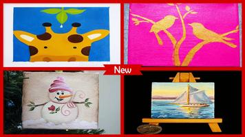 Mini Canvas Painting Ideas poster