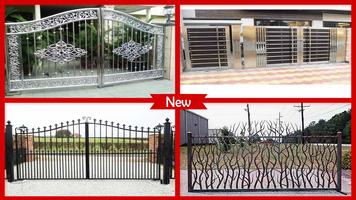 Steel Gates Design Pictures পোস্টার