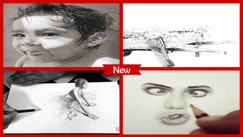 پوستر Pencil Sketching Techniques