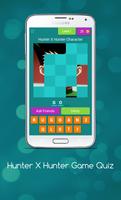 Hunter X Hunter Game Quiz الملصق