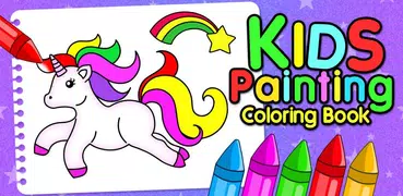 Kids Painting & Coloring Book for Creative Childs