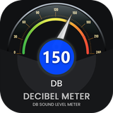 Decibel - DB Sound Level Meter Zeichen
