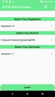 برنامه‌نما JNTUK GPA CALCULATOR R16 عکس از صفحه
