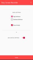 Easy Screen Recorder & Video Recorder for Android Affiche