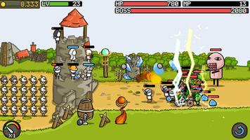 Grow Castle - Tower Defense اسکرین شاٹ 1