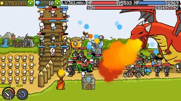 Grow Castle - Tower Defense اسکرین شاٹ 2