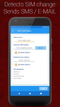 Anti-theft alarm screenshot 2