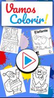 Poster Desenhos Para Colorir
