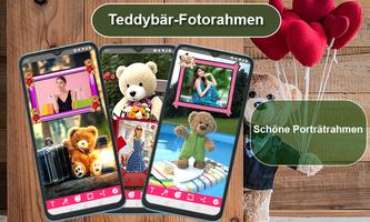 Teddybär-Fotorahmen Plakat