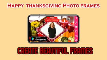 Thanksgiving Photo Frames Affiche