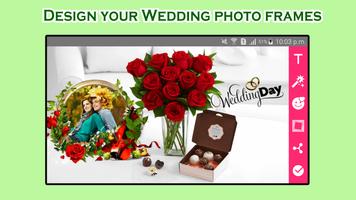 Wedding Photo Frames Affiche