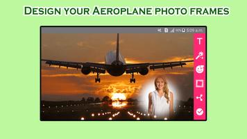Aeroplane Photo Frames Affiche