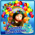 Birthday Photo Frames icône