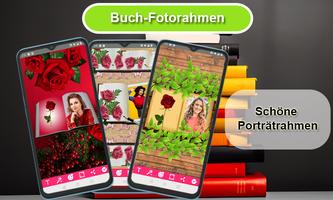 Kreative Buch-Fotorahmen Plakat