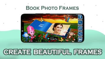 Book Photo Frame App - Editor Affiche