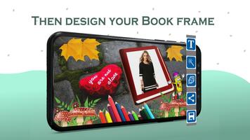 Book Photo Frame App - Editor capture d'écran 2
