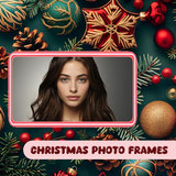 Weihnachts-Fotorahmen Zeichen