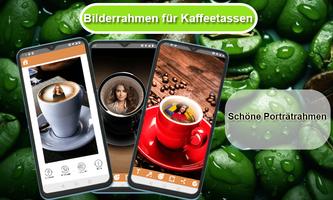 Kaffeetassen-Fotorahmen Plakat
