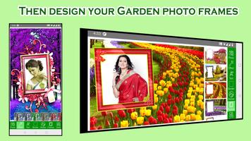 Garden Photo Frame Editor تصوير الشاشة 1