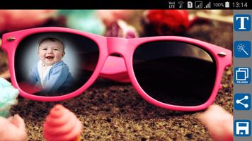 Goggle Photo Frames ポスター