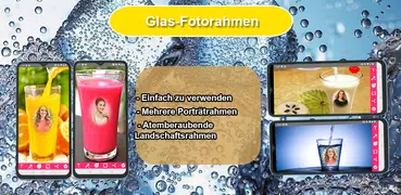 Glas-Fotorahmen