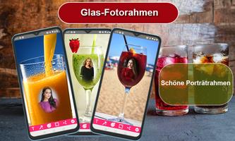 Glas-Fotorahmen Plakat