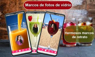 Marcos de fotos de vidrio Poster