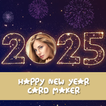 Happy Newyear Card Maker simgesi