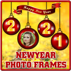 Happy New Year 2021 Photo Frames icône