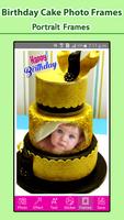Happy Birthday Cake Frames পোস্টার