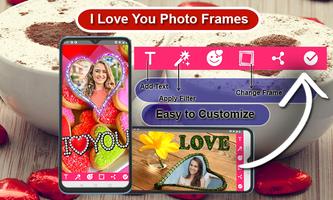 I Love You Photo Frames screenshot 3