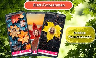 Blatt-Fotorahmen Plakat