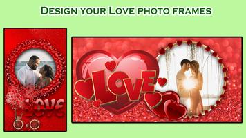 Love Photo Frames الملصق