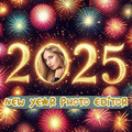 Nieuwjaarslijsten Foto-editor