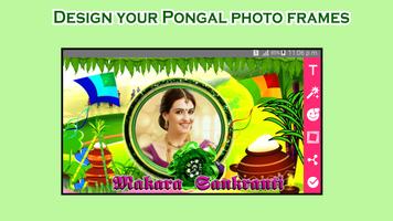 Pongal Photo Frames Affiche