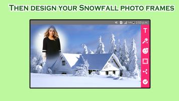 Snowfall Photo Frames screenshot 1