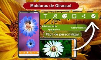 Molduras de fotos de girassol imagem de tela 2