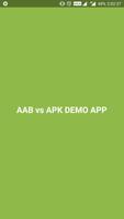 برنامه‌نما AAB vs APK Demo App عکس از صفحه