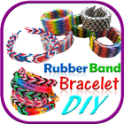 آیکون‌ DIY Rubber Bands Bracelet – Step by Step Tutorial