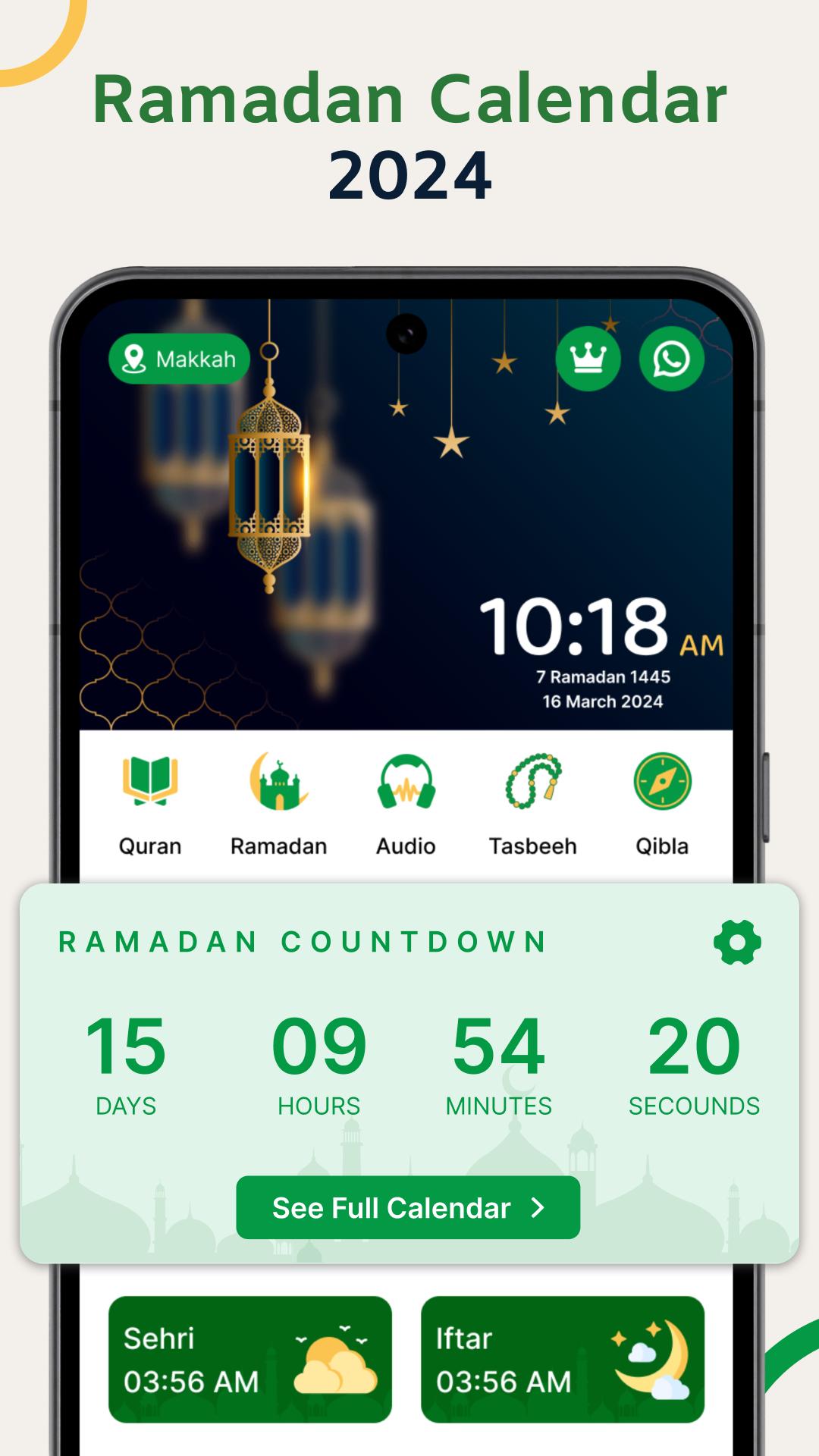 Ramadan Calendar 2025 Time APK for Android Download