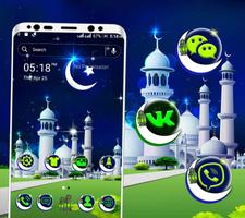 Ramadan Launcher Theme Affiche