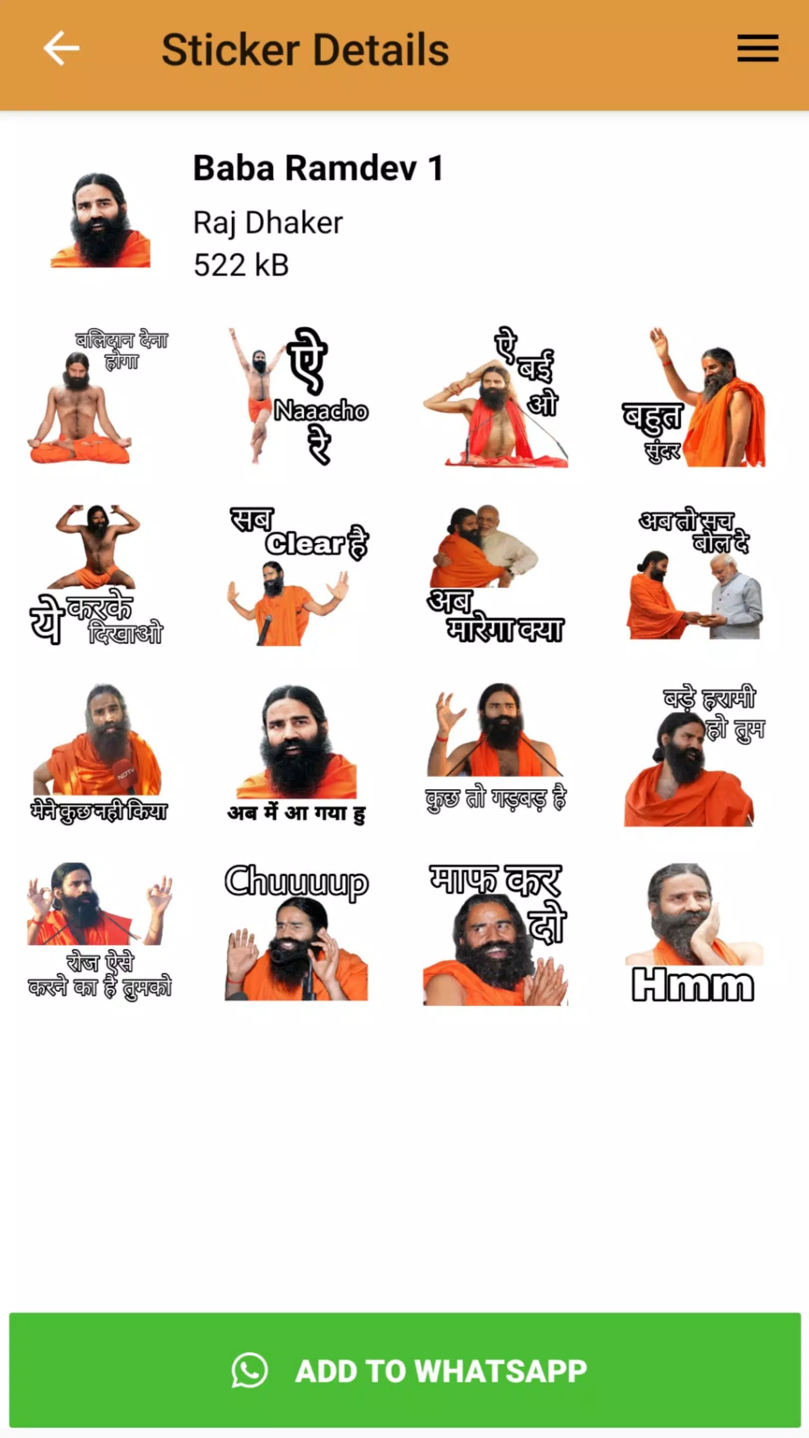 Baba Ramdev Stickers For WhatsApp - WAStickerApps APK for Android Download Baba Ramdev Stickers For WhatsApp - WAStickerApps APK for Android Download