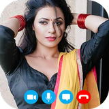 Indian Hot Girl Video Chat-Bhabhi Video Call Guide icon