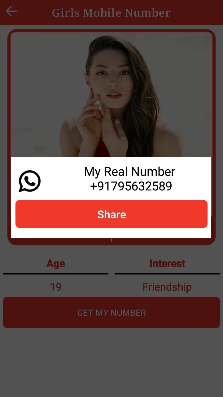 Chatting girl number